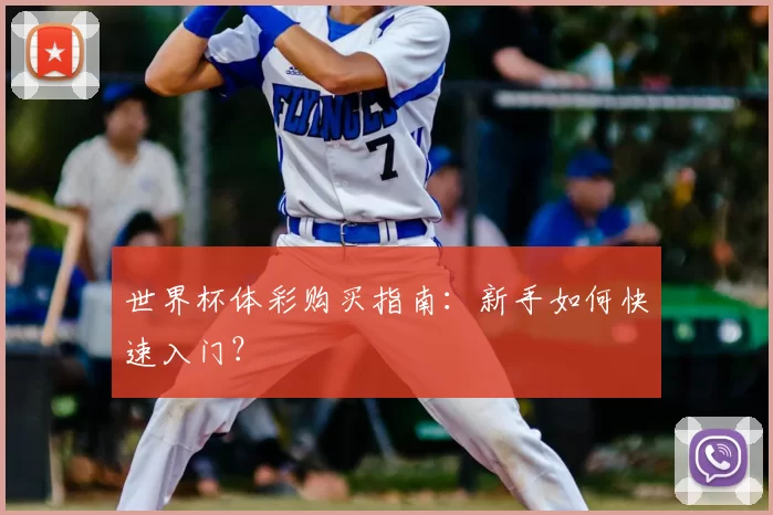 世界杯体彩购买指南：新手如何快速入门？