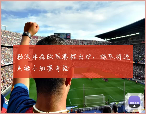 勒沃库森欧冠赛程出炉，球队将迎关键小组赛考验