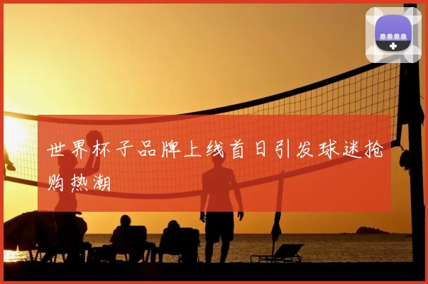 世界杯子品牌上线首日引发球迷抢购热潮